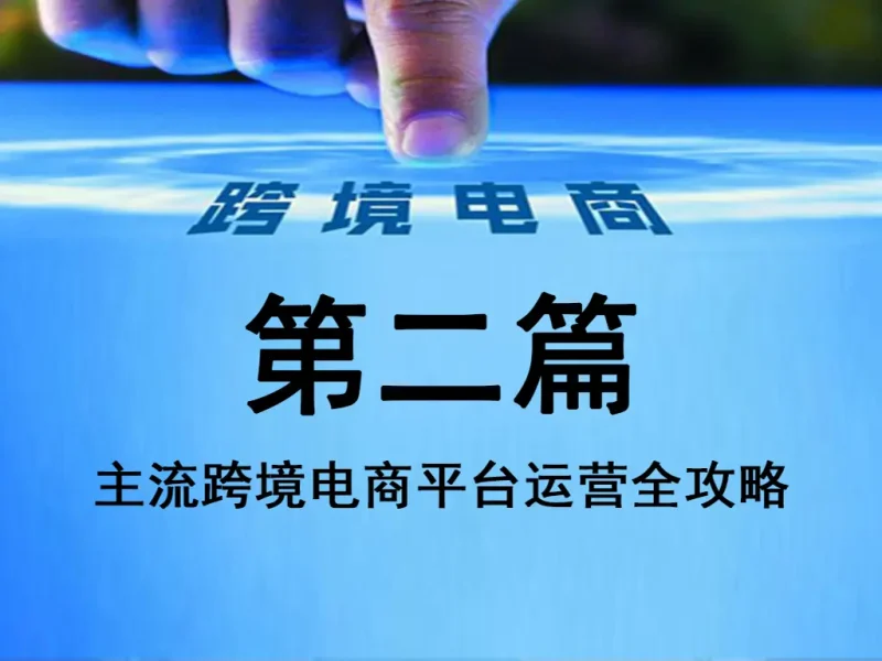 第二篇：主流跨境电商平台运营全攻略（深度细化版）-MeetyBaby