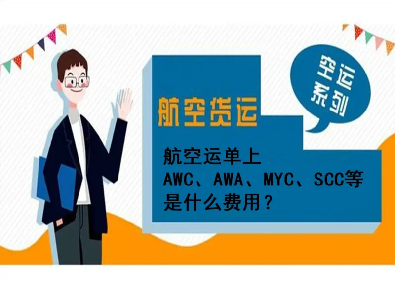 航空运单费用代码深度解码:AWC、AWA、MYC、SCC 及其他关键费用全解析-MeetyBaby