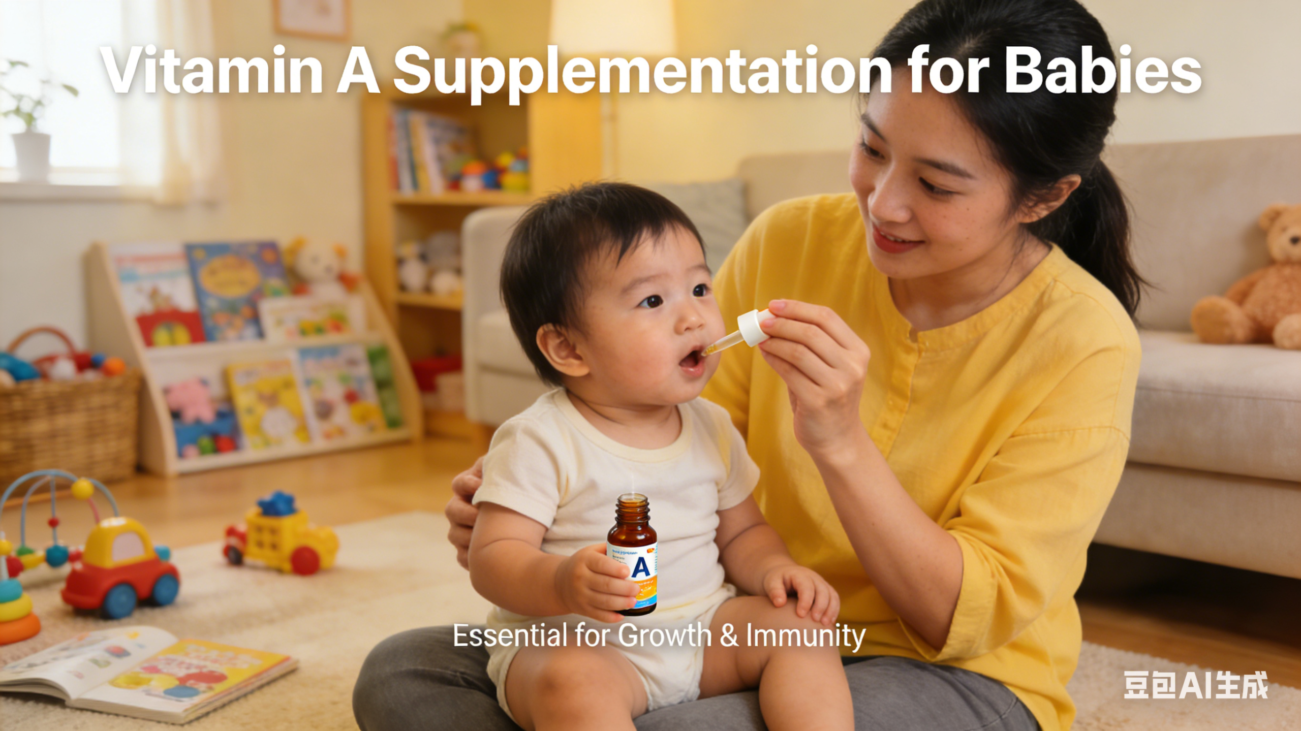 Vitamin A Supplement for Babies-MeetyBaby