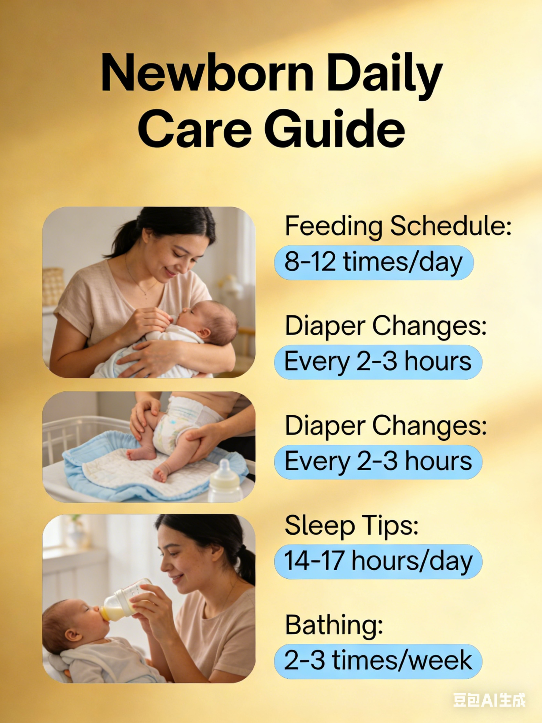 Newborn Care: A Professional Guide to Daily Essentials-MeetyBaby